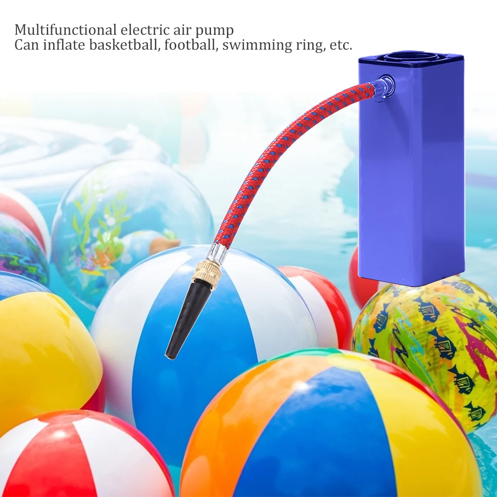 Надувной электрический мини-насос 2 в 1 USB портативный вакуумный насос для