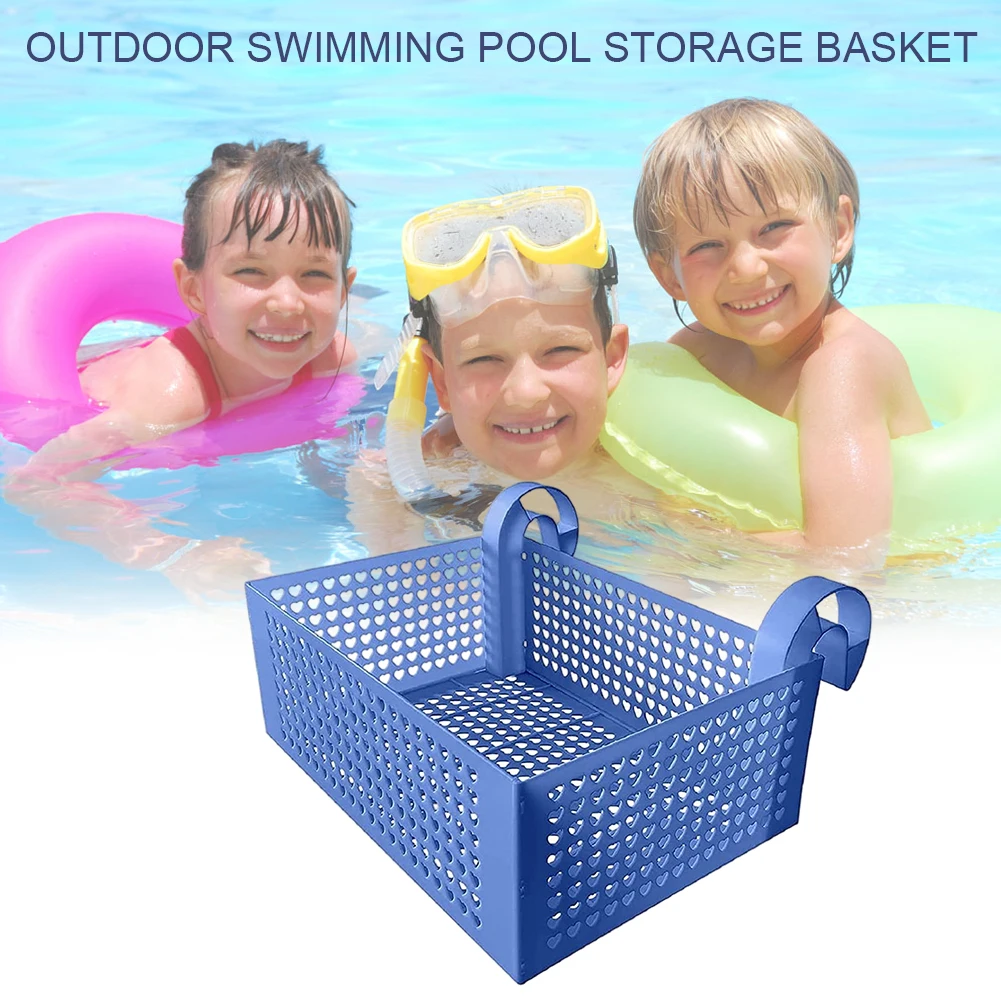 

Storage Baskets Swimming Pool Storage Organizer Detachable Portable Hanging Basket Organizer Children Toy Basket Home Storage