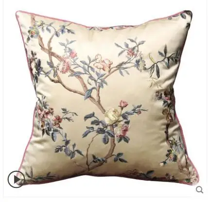 Новый китайский Диван из красного дерева с вышивкой большая наволочка для