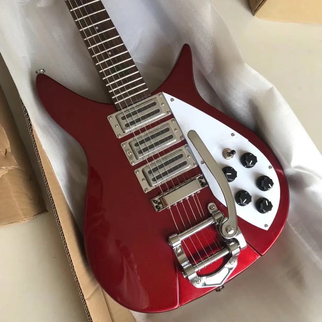 

Ricken 325 Electric Guitar Backer 3 Pickups Super Tremolo System Bridge Free Shipping Factory Direct