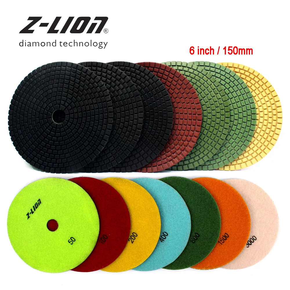 Алмазная полировальная прокладка для мрамора гранита стекла толщина 2 5 мм 3 шт.