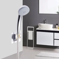 economic type abs plastic chrome single function water saving bathroom fittings hand shower head