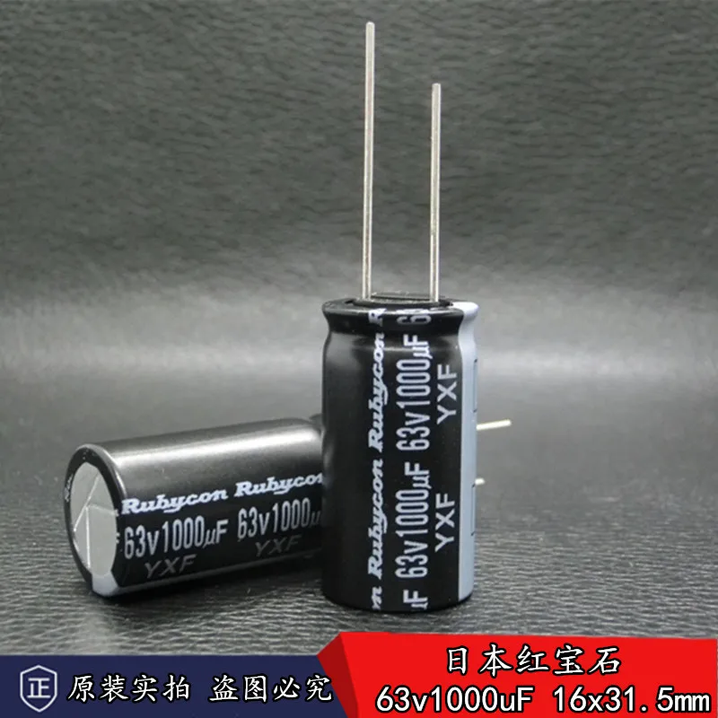 RUBYCON-condensador electrolítico de aluminio serie YXF 105C, alta frecuencia, baja resistencia, larga duración, 50 unids/lote, Envío Gratis