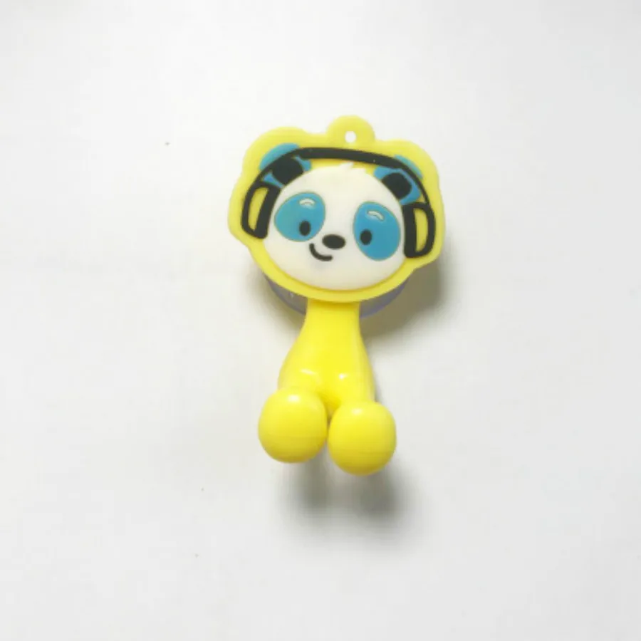 1 шт. Kawaii мультяшная желтая собачья зубная щетка держатель бамбуковая
