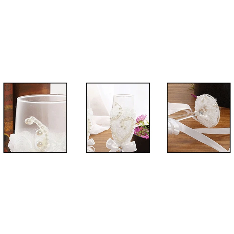 2 шт. набор свадебных стеклянных модных тостов Свадебные бокалы es хрустальные для