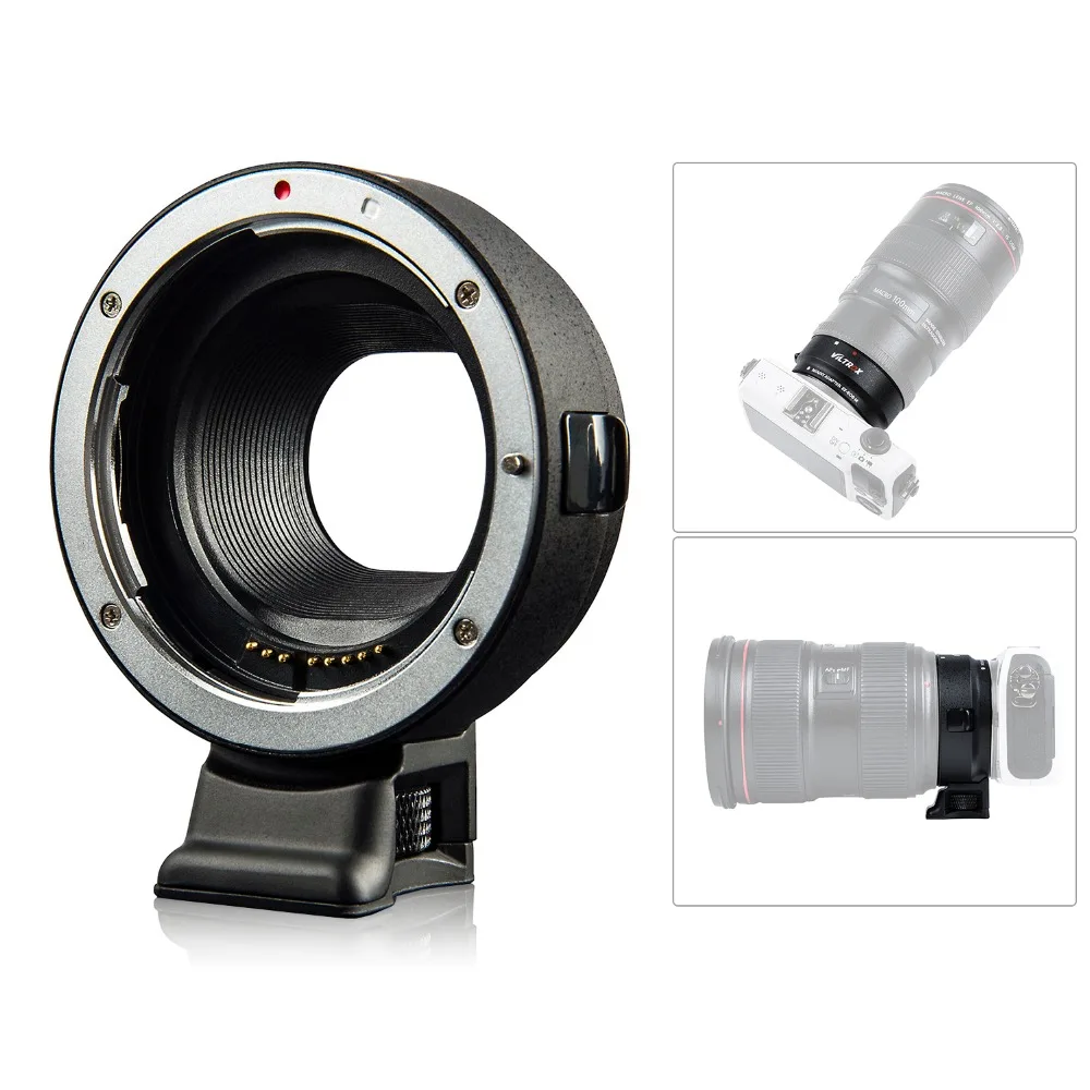 Горячая Viltrox Автофокус EF-EOS м крепление объектива адаптер для Canon камера EF EF-S объектив для Canon EOS беззеркальная камера