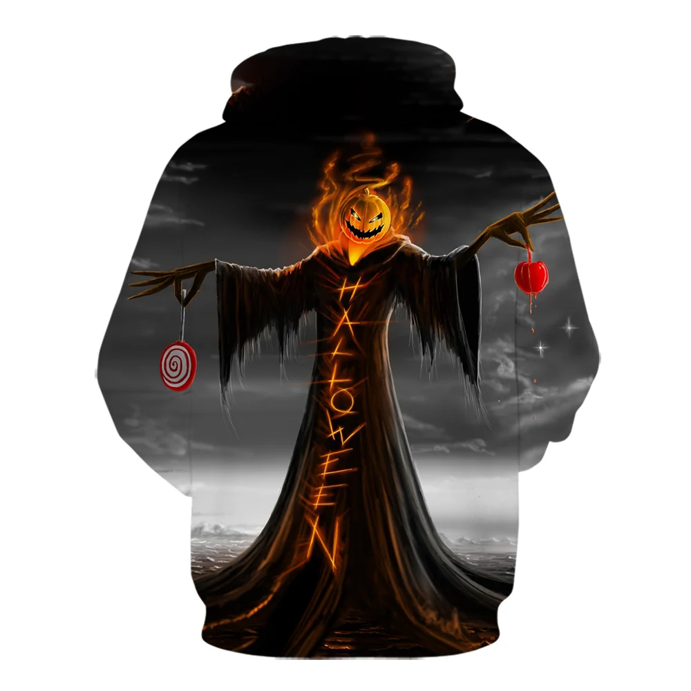 Джек Скеллингтон Толстовки с принтом Мужские толстовки костюмы изображением