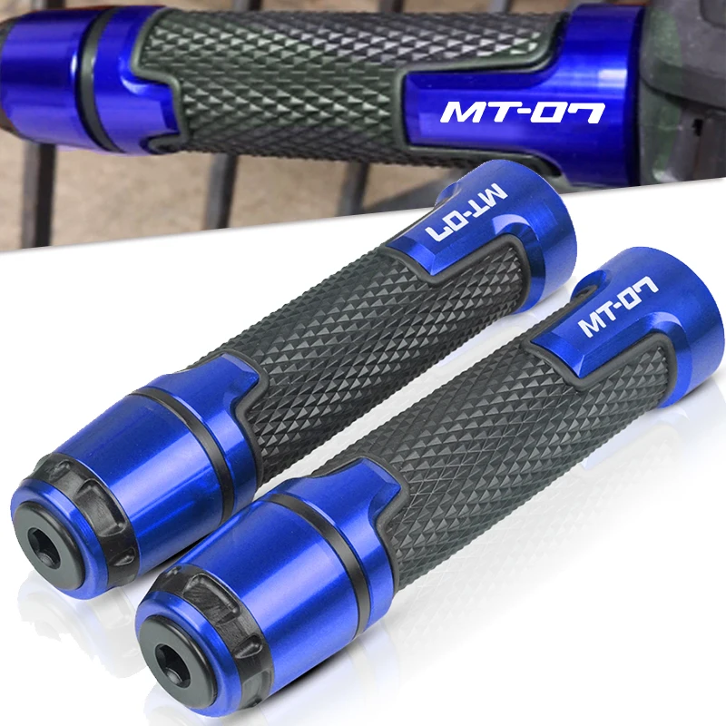Мотоциклетные ручки 7/8 дюйма 22 мм для Yamaha MT 07 FZ07 MT07 2014 2015 2016 2017 2018 2019|Ручки