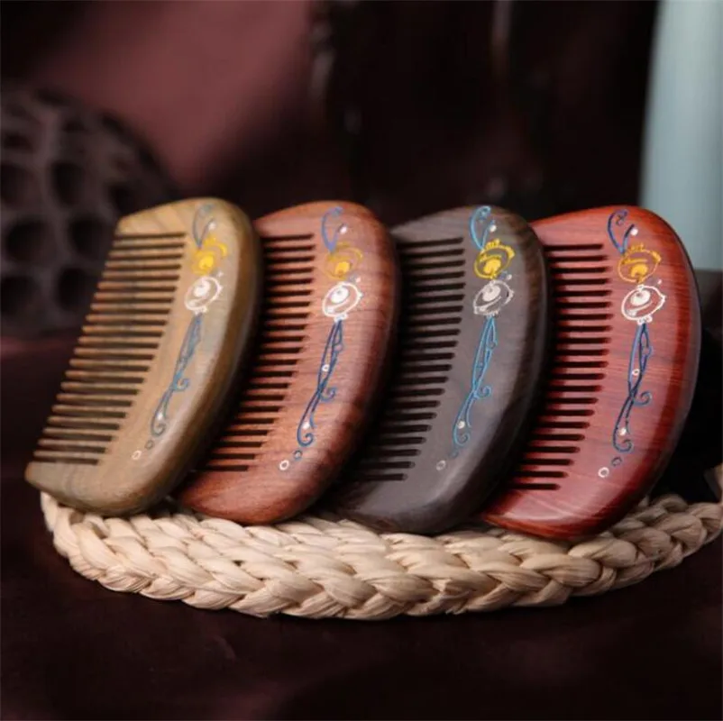 Медная Статуя китайского сандалового дерева резная Цветочная Антистатическая