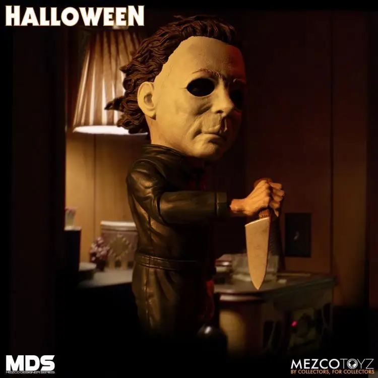 Оригинальные фигурки Майкла Майерса для Хэллоуина Mezco Подвижные модели игрушек 16