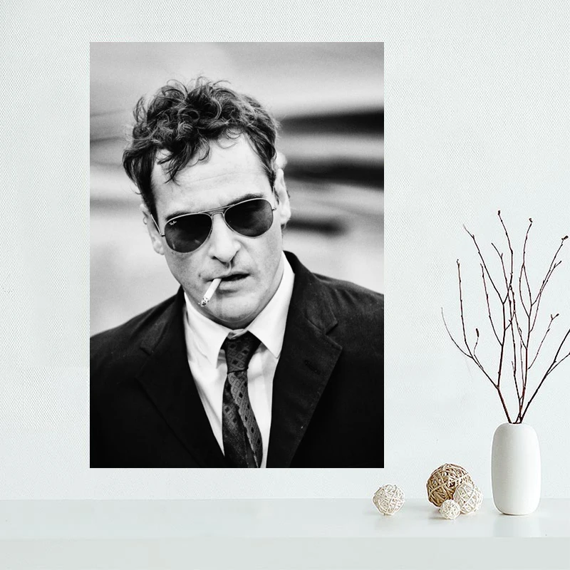 Художественный плакат на холсте Хоакин Феникс домашний декор тканевый настенный