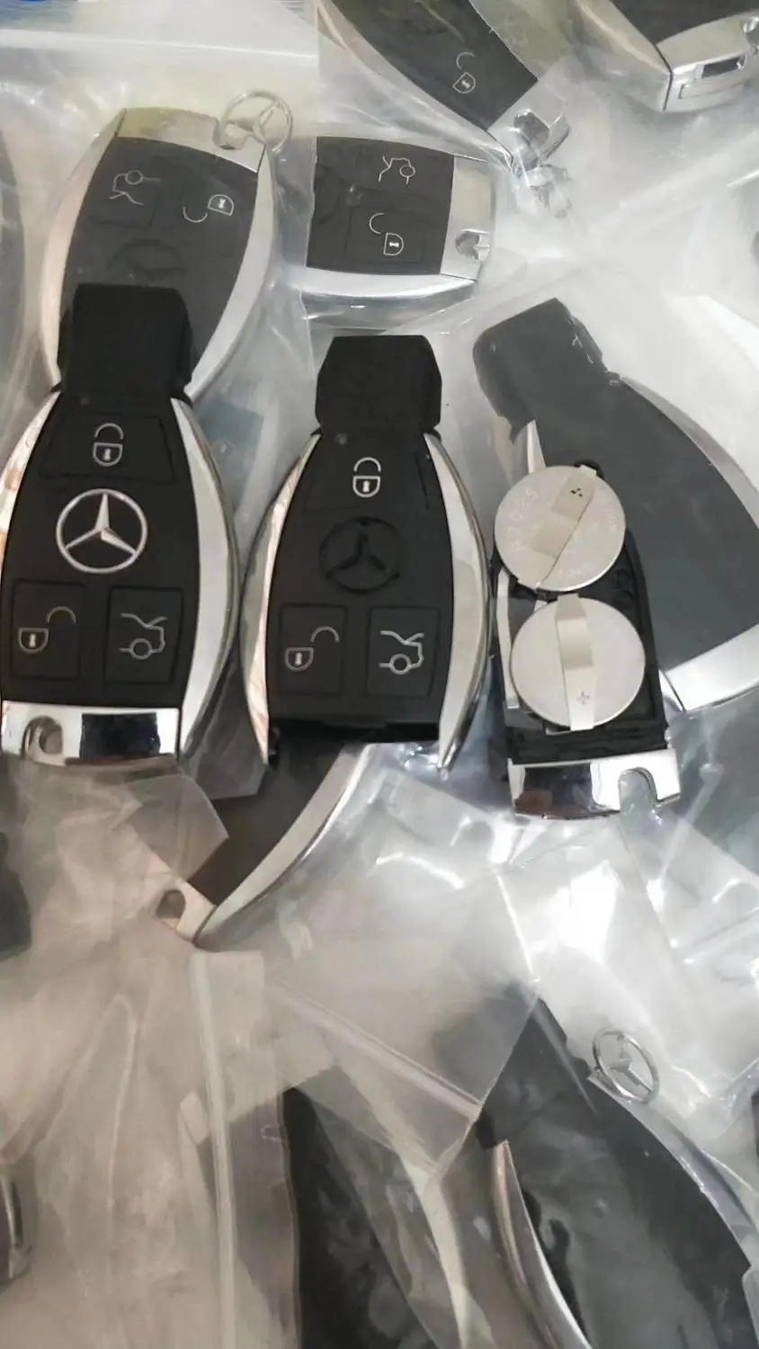 3 кнопки дистанционного ключа быть 315 МГц/433 МГц 2 батареи для Mercedes Benz 1998 2012|Ключ от