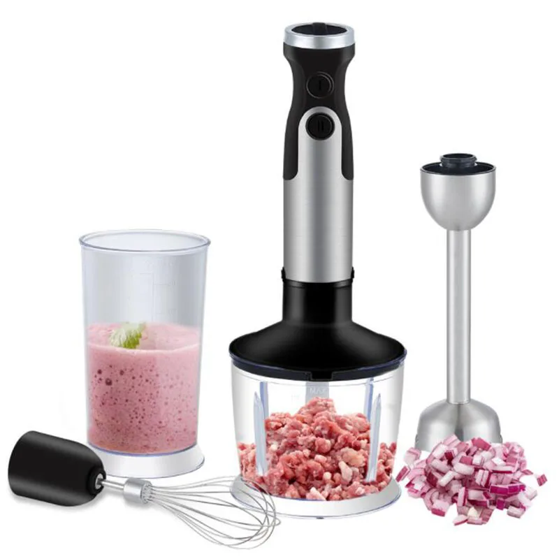 

1200 Вт Электрический ручной коммерческий блендер кухонный комбайн Миксер с венчиком для яиц соковыжималка мясорубка