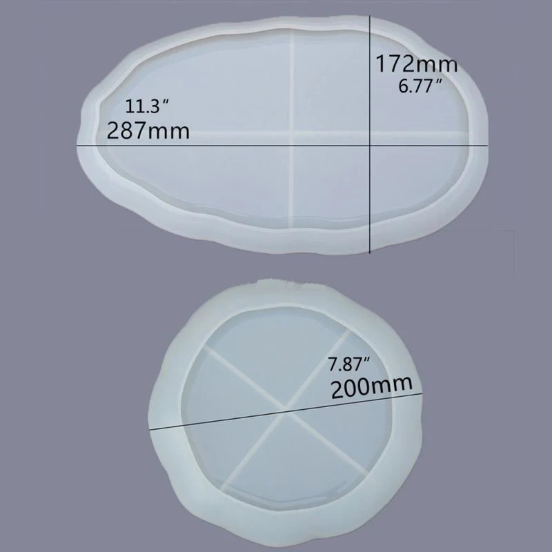 

DIY Ashtray Tray Resin Mold Epoxy Mold Resin Mold Silicone Mould Jewelry Plate Dish Casting Mold Jewelry Making Tools
