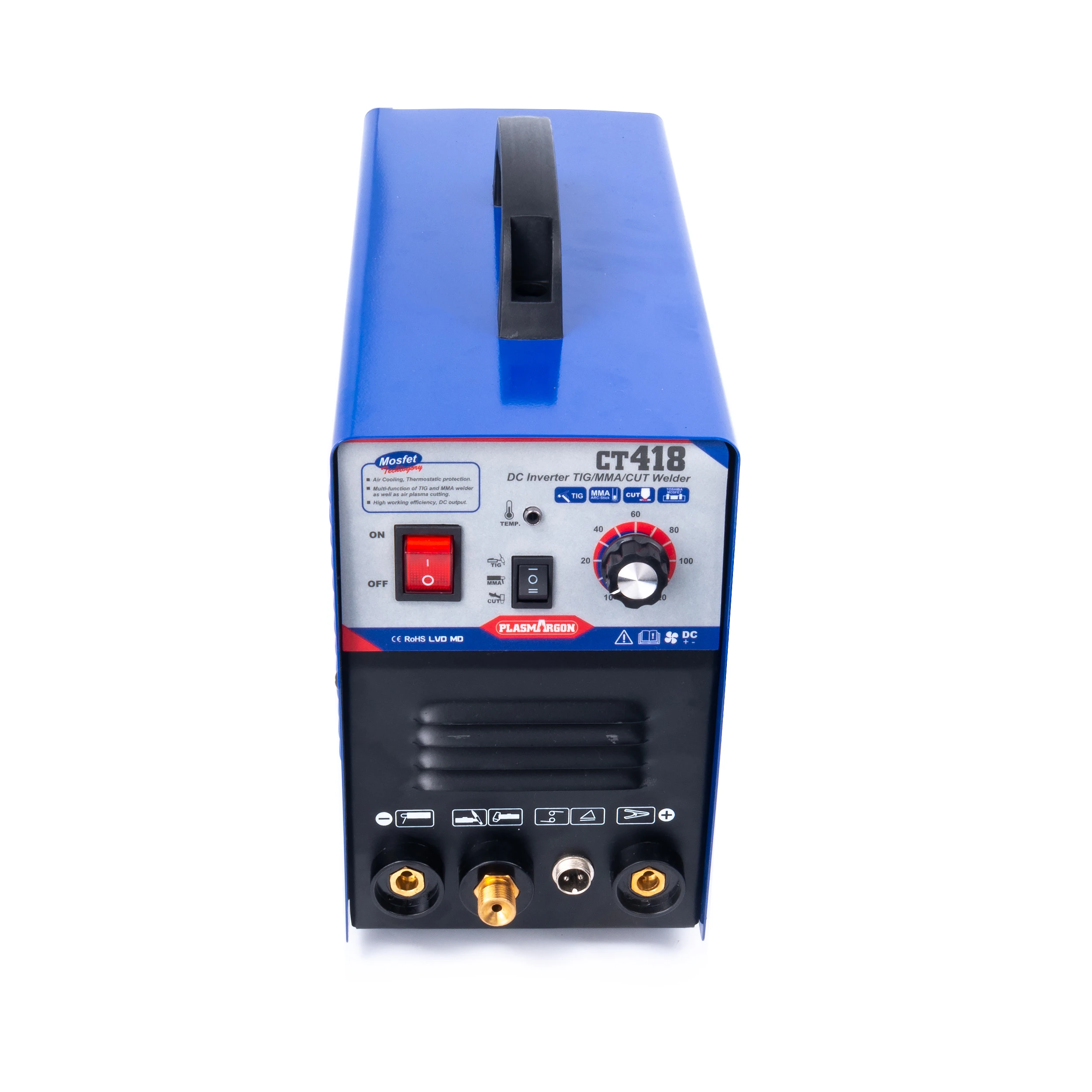 Аппарат для дуговой сварки TIG CUT CT418 3 в 1 сварочный аппарат с пилотной дугой CNC 220