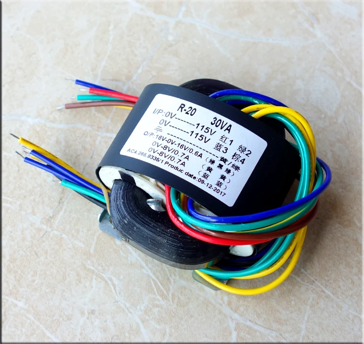 

30W R-type transformer DAC dedicated dual 16V plus two sets of single 7V AC220V