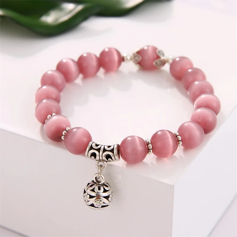 Женский браслет из нержавеющей стали с кристаллами | Украшения и аксессуары