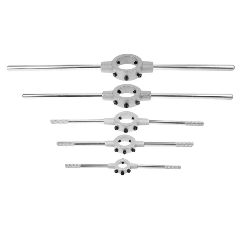 

Multi-Size Die Wrench Steel Die Handle Wrench for M3-M6 M7-9 M10-11 M12-16 M18-22 Dies
