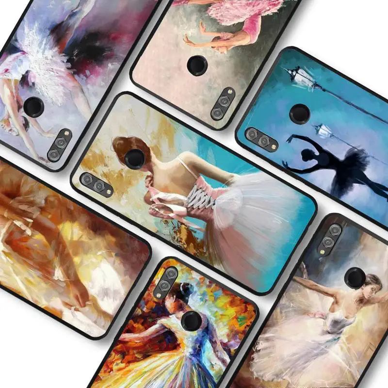 

Ballet Ballerina Girl Phone Case For Huawei honor 10Lite 10i 20 8x 10 Funda for Honor 9lite 9xpro Back Coque