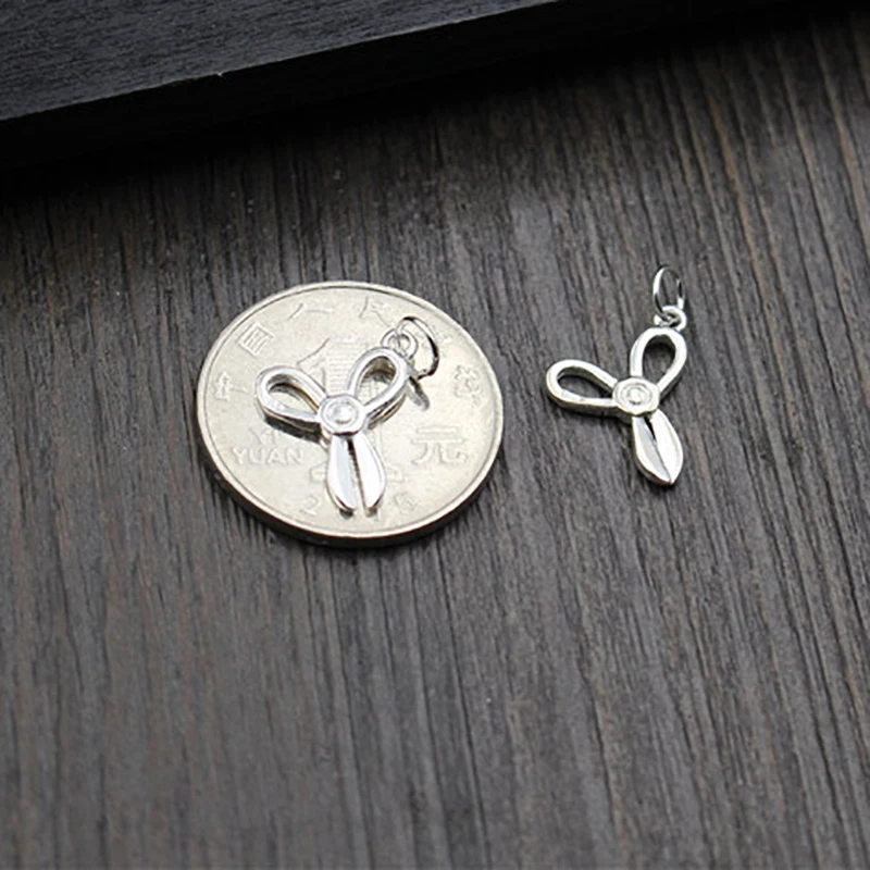 2pcs Manual DIY Charms 925 Sterling Silver Color Pendant Accessories Handcraft Creative Scissors Fittings Jewelry For Bracelet