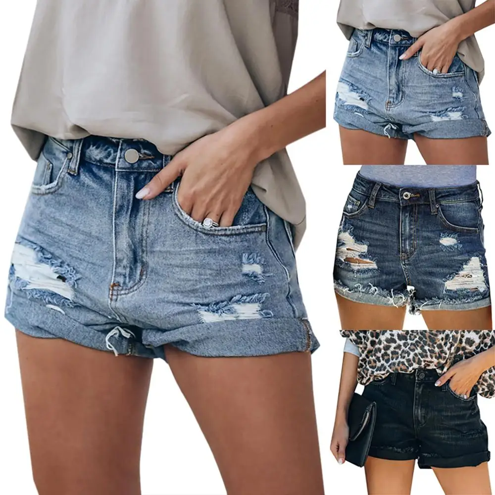 

Woman Jeans Short 2020 New Summer Shorts Denim Female Casual Fashion Daily Jeans for Women