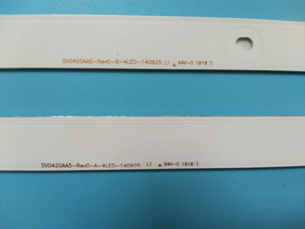 Nova 10 pçs/набор tira conduzida luz de fundo para Panasonic TX 42AS500E 42LRU70 SV0420A88_Rev3_B