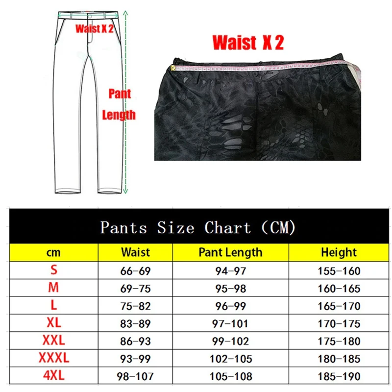 

High Quality Black Casual Pants Men Military Tactical Joggers Camouflage Cargo Pants Multi-pocket Fashions Black Army Trousers