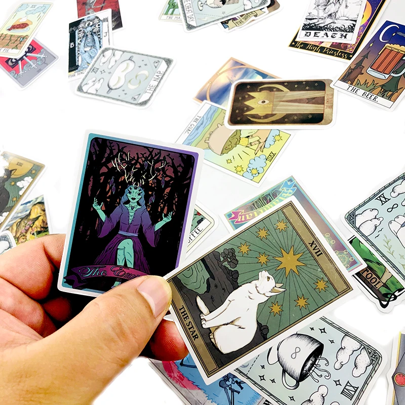 50 шт. Fate Game Tarot наклейка Скрапбукинг для игрушек СКЕЙТБОРД гитара багаж чемодан мотоцикл ноутбук компьютер