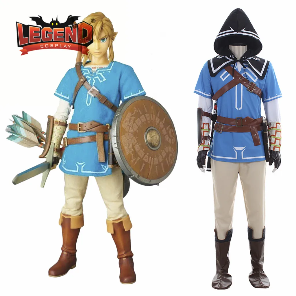 Костюм для косплея Zelda Wild Link костюм взрослых карнавальные костюмы на Хэллоуин