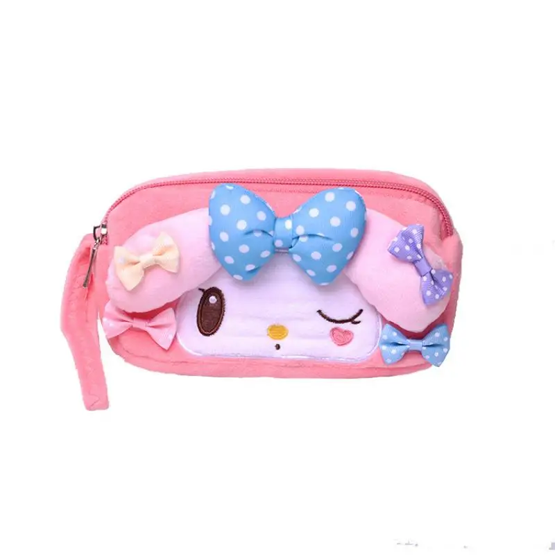 Милый плюшевый чехол в стиле аниме Моя Мелодия косметичка сумка для камеры