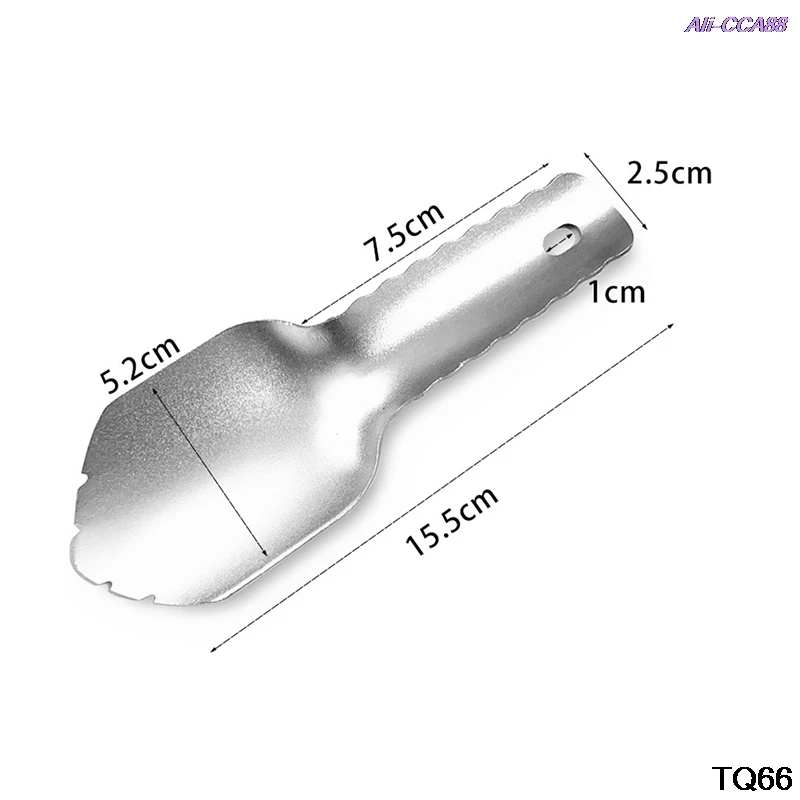 

Ultralight Shovel Garden Tools Stainless Steel Garden Shovel Outdoor Mini Backpacking Potty Trowel Camping Gardening Farming