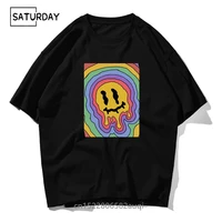 bubble ghost colorful funny casual menwomen 100 cotton t shirt tshirt 2021 chic girl summer short sleeve tops streetwear tees
