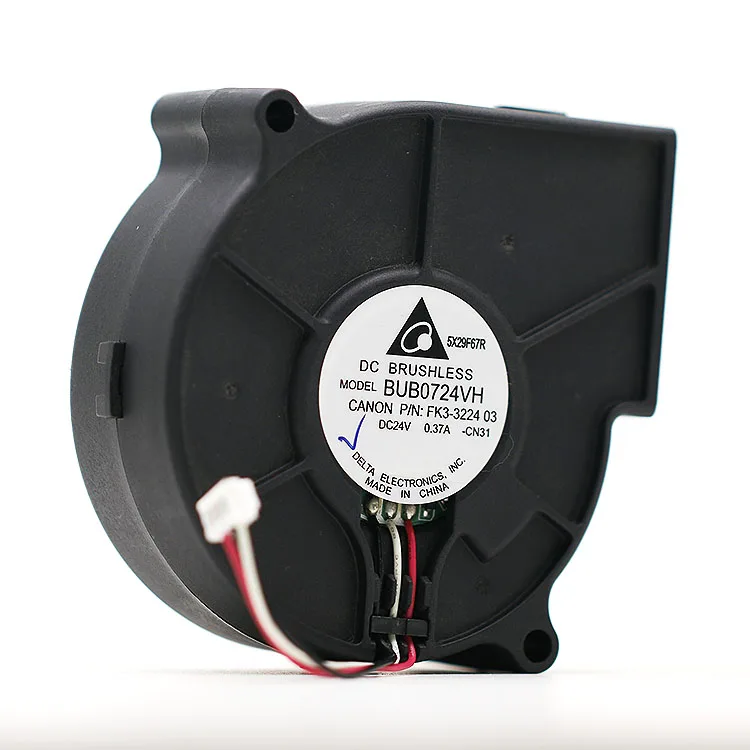 Для Delta Bub0724vh 7530 24V 0.37a 7 см центробежный турбинный вентилятор охлаждения|Кулеры и