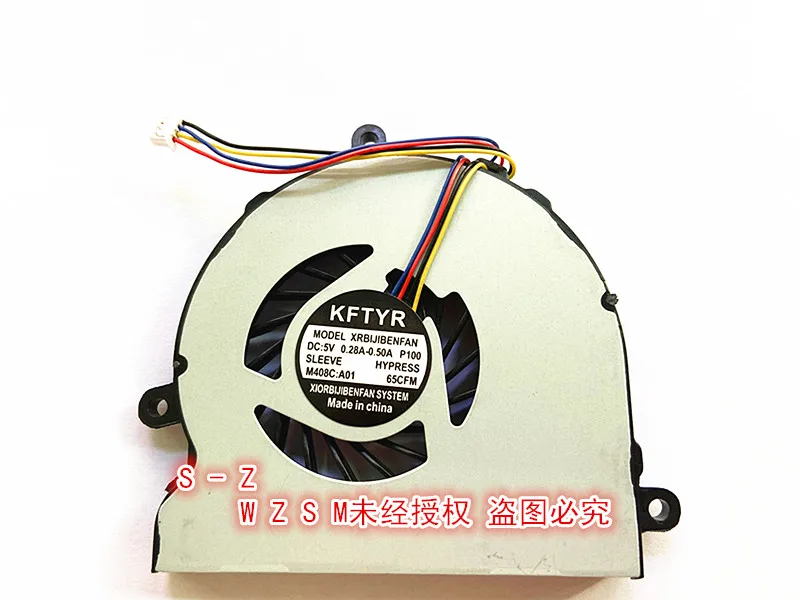 WZSM Новый Процессор охлаждающий вентилятор для HP AC066TX AC067TX AC165TX Тетрадь TPN-C125 Вентилятор охлаждения 15-AC065TX ноутбук вентилятор