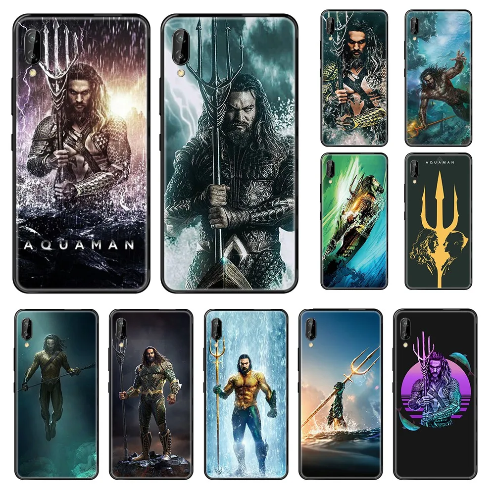 DC Aquaman Jason Momoa симпатичный чехол-бампер для телефона Huawei Honor Mate 5 6 7 8 9 10 20 A C X Lite |
