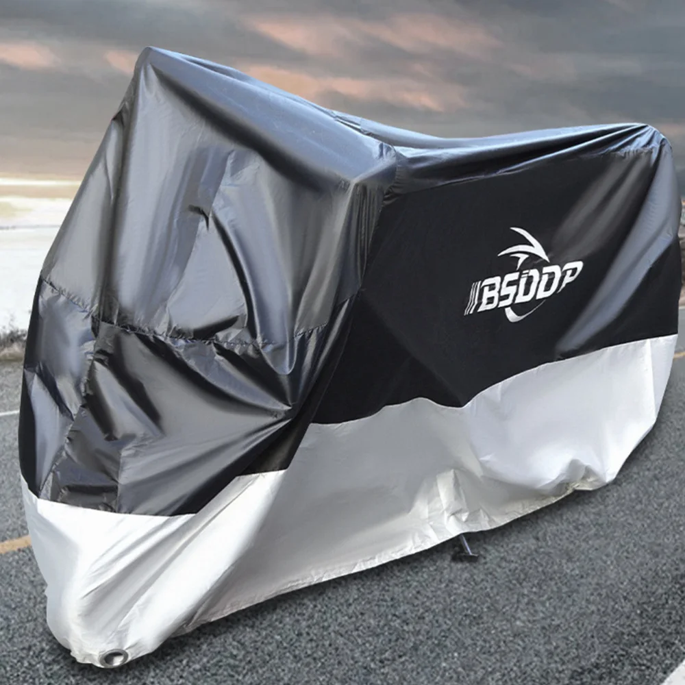 

1pc Waterproof Motorcycle Covers Motors Dust Rain Protector Cover Shelter