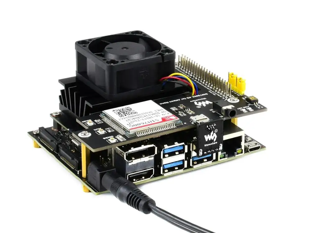 Waveshare SIM7600G-H 4G / 3G 2G GNSS модуль для Jetson Nano LTE CAT4 глобальное применение | Компьютеры и