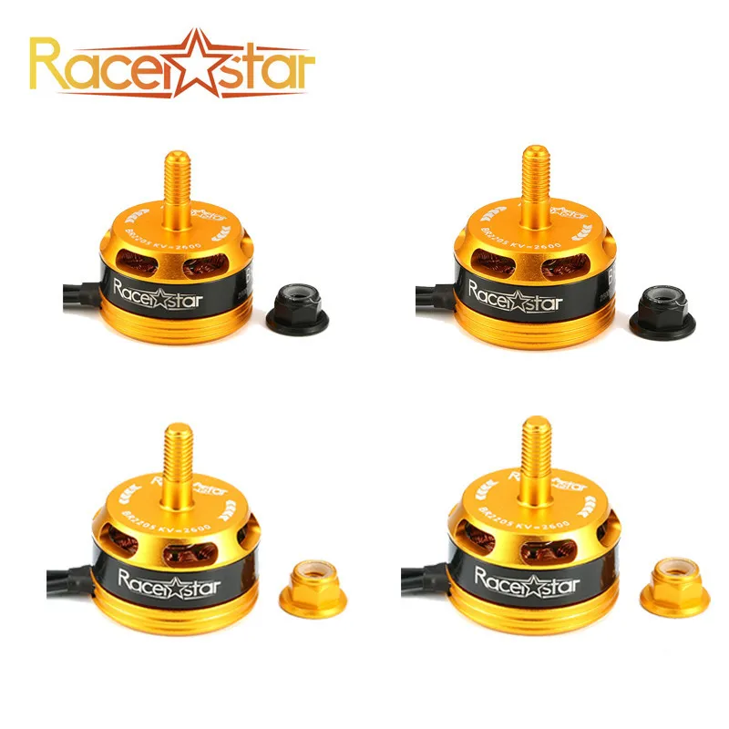 Racerstar Racing Edition 2205 BR2205 2600KV 2 4S бесщеточный двигатель CW/CCW желтый для QAV250 ZMR250 260|ccw|ccw
