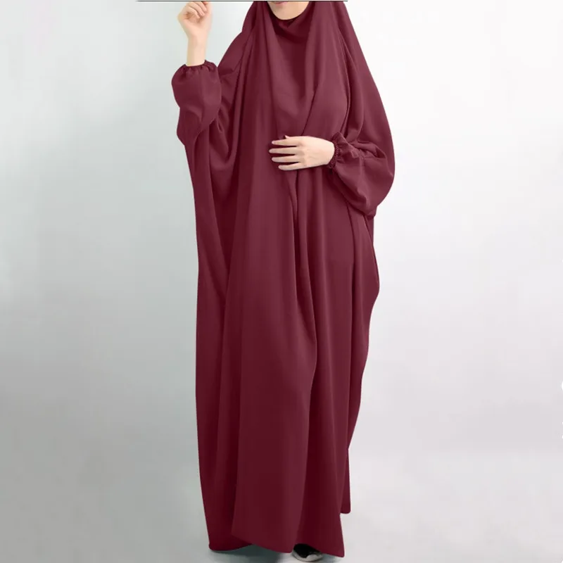 Традиционное Молитвенное платье Eid мусульманский женский хиджаб длинное