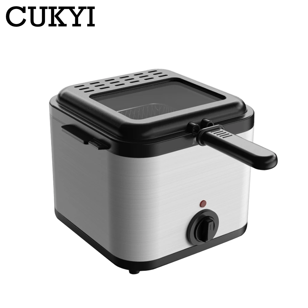 CUKYI Бытовая/Коммерческая электрическая фритюрница 110 л аппарат для жарки
