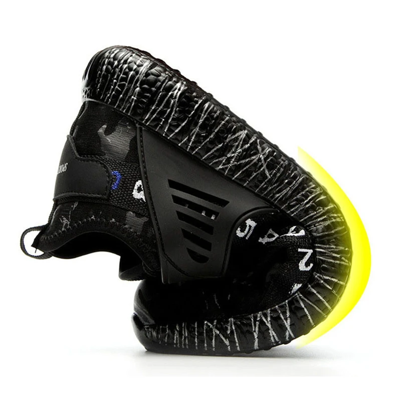 Небьющаяся Мужская обувь Безопасная рабочая нескользящая износостойкая дышащая