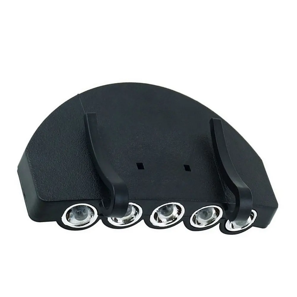 

Ultralight 5LED mini highlight brim lamp clip cap for camping fishing running rock climbing outdoor headlight portable lamp cap