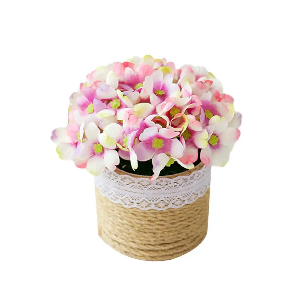 

Artificial Fake Flower Potted Plant Bonsai for Christmas New Year Wedding Party Garden Home Decor Fake Plants Artificial Flowers