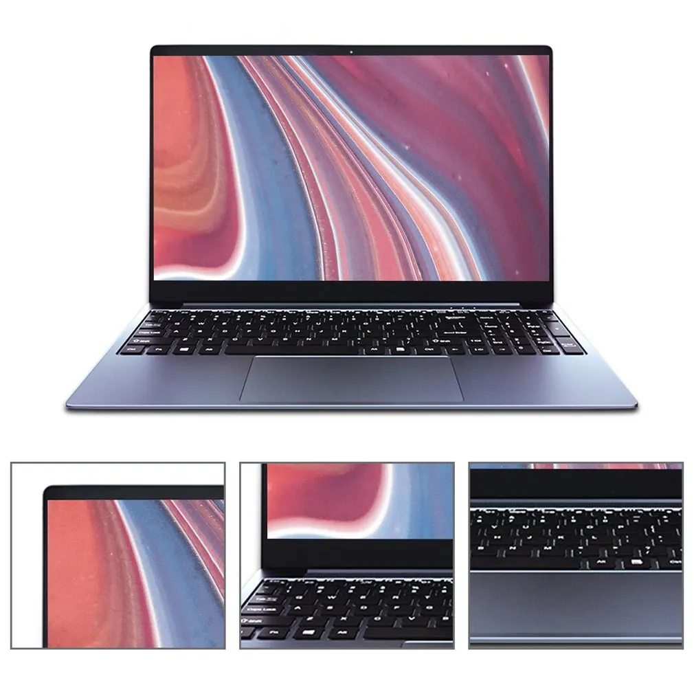 

New Arrival Ultrathin Notebook Computer 15.6 Inches Large Screen 2.6GHZ 5000MAH 1920*1080 8g+512g For Games Office Student