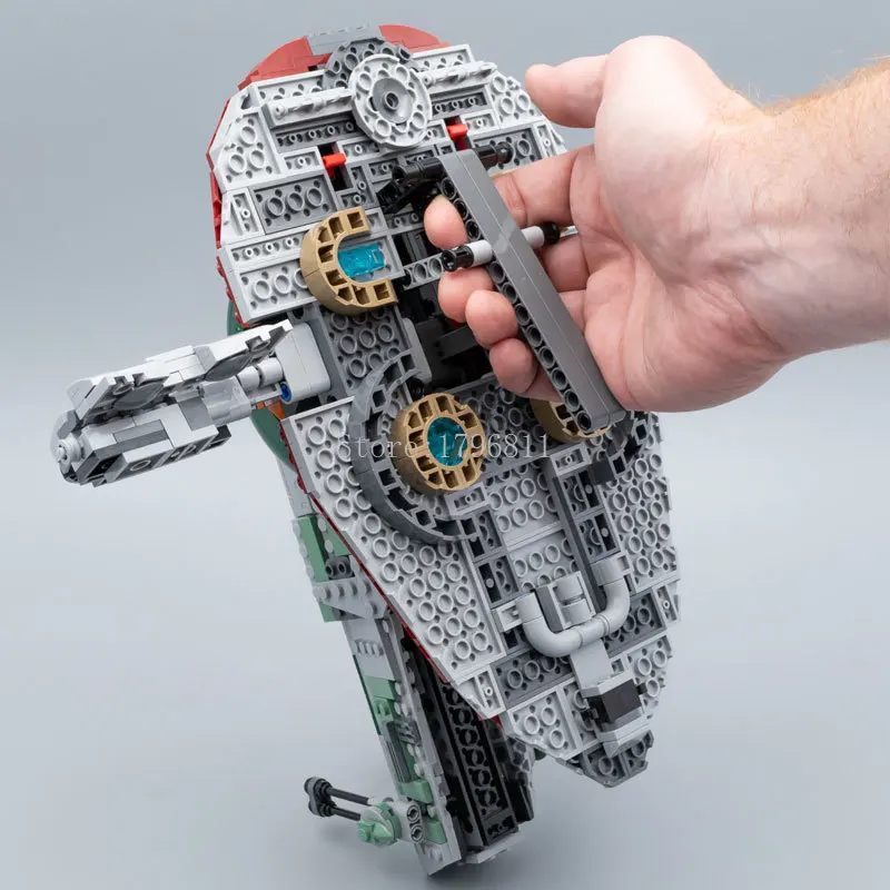 05037 настоящий UCS Slave I NO.1 мобильный 2067 шт строительные блоки кирпичи игрушки кино