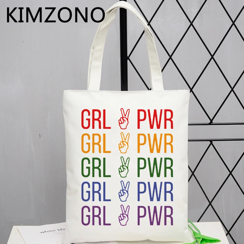 

Феминистская сумка для покупок, сумки для продуктов, сумки для покупок, хлопковая Холщовая Сумка, складная сумка ecobag, тканевая сумка