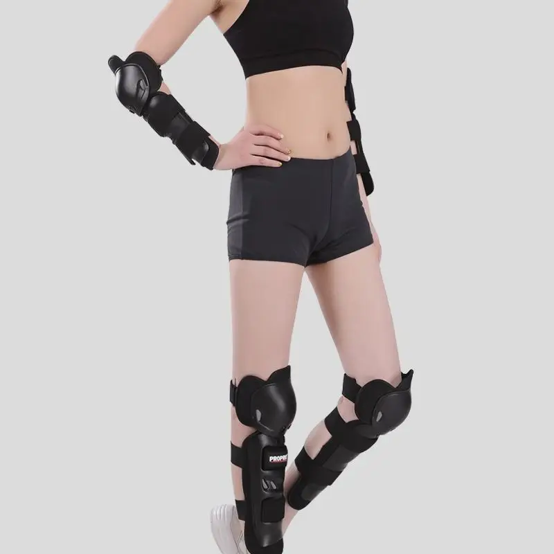 PROPRO 4 шт./компл. уличные Налокотники и наколенники протектор Pe + Eva Взрослый