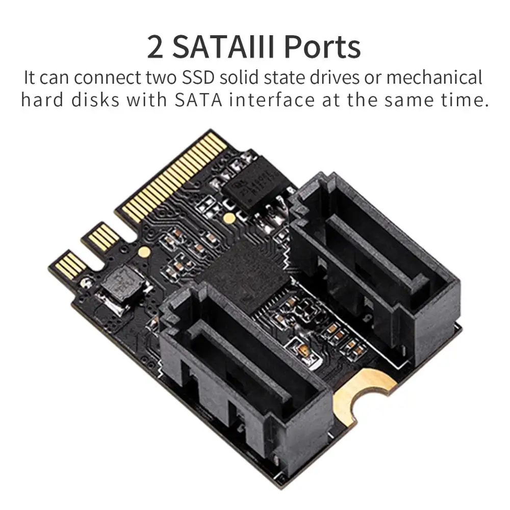 бесплатная доставка pcie m 2 ngff в sata 3 ад