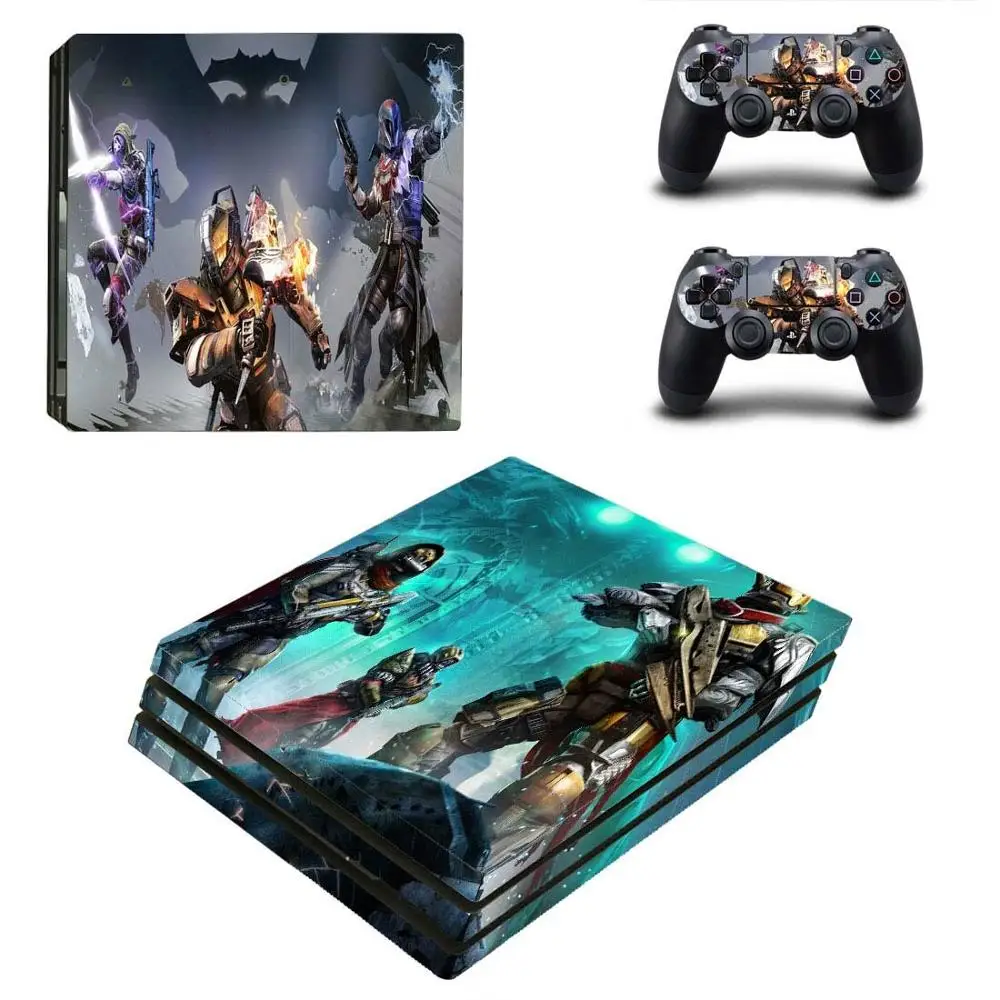 Наклейка для playstation 4 Pro с персонажами из мультфильма &quotDestiny 2 PS4 Pro&quot s PS Play station