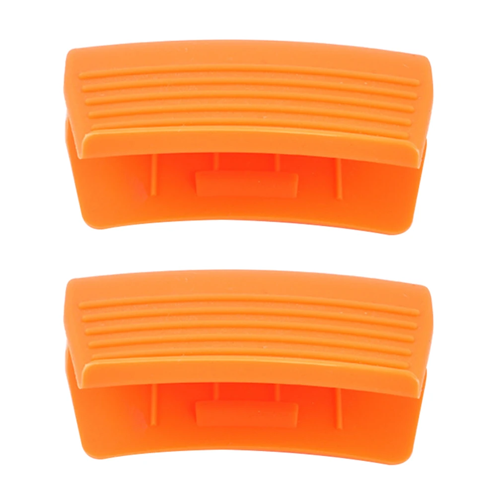 

3 Pairs Silicone Assist Handle Holder Hot Handle Holder Sleeves Heat Insulated Pot Grip Scald-Proof Pan Grip Cover for Plates